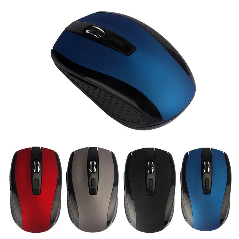2.4G USB Red Optical Wireless Mouse 6D Computer Laptop Gaming Mouse Ergonomic Wireless Mouse
