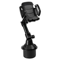 Universal 360° Car Phone & Cup Holder Stand – Support for Smartphones, Bottles, Long Mount, In-Car Mobile Bracket Accessories