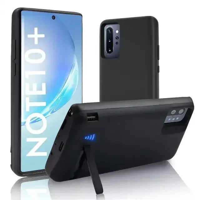 Samsung Galaxy Battery Case 10000mAh – for S10/S20/S21/S22+/ Ultra and Note 8–10 – Power Bank Paddle Back Cover