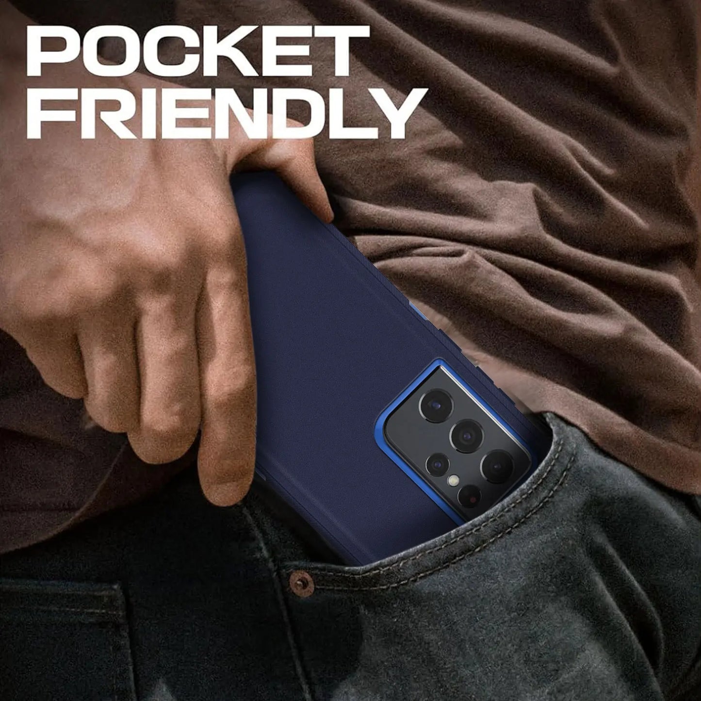Blue Samsung Galaxy S21 Series Heavy Duty Case