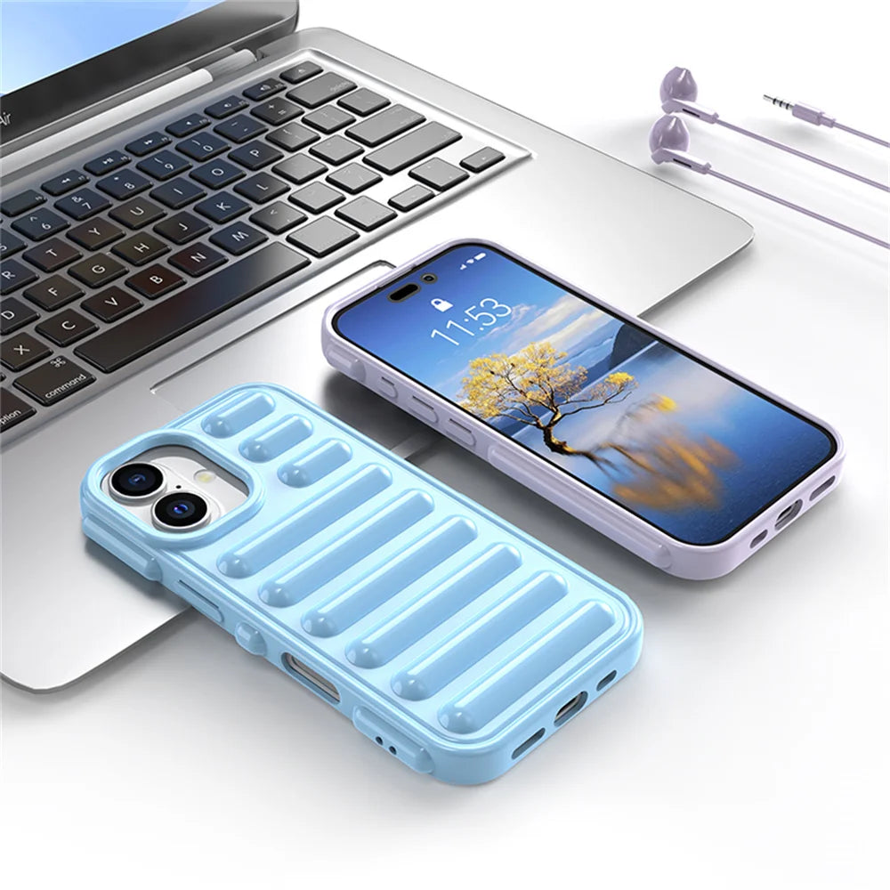 Air Cushion Capsule Shockproof iPhone Case