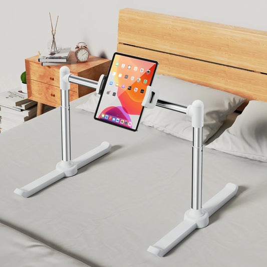 Foldable Bed & Sofa Phone & Tablet Holder – Adjustable Desktop Stand with Angle & Height, Lazy Bracket Clip