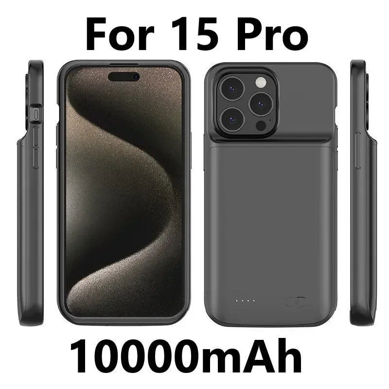 2025 New 10000Mah Battery Charger  for iphone 14 15 12 11  X XS XR Pro Max 6 6S 7 8 Plus Battery Case Pow