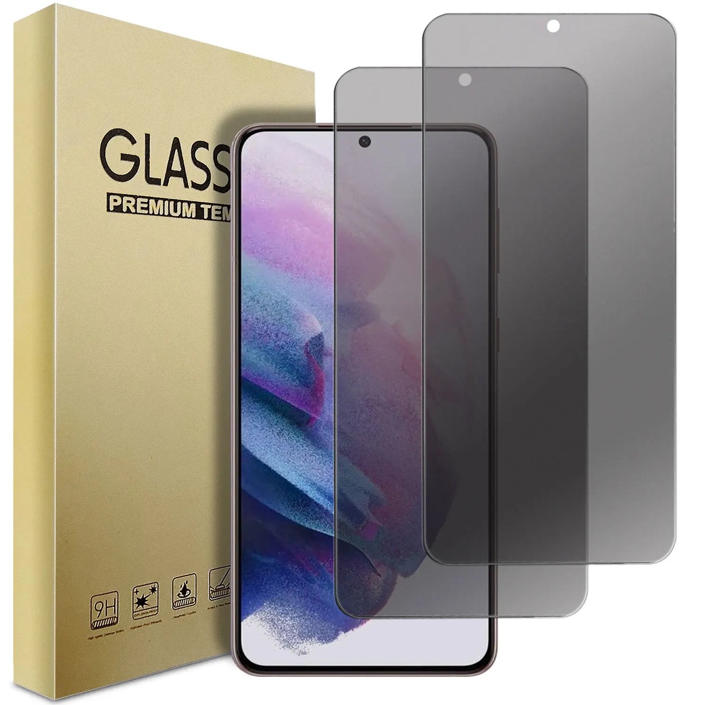 4-Pack Samsung Galaxy S21 Series Case & Screen Protector Set