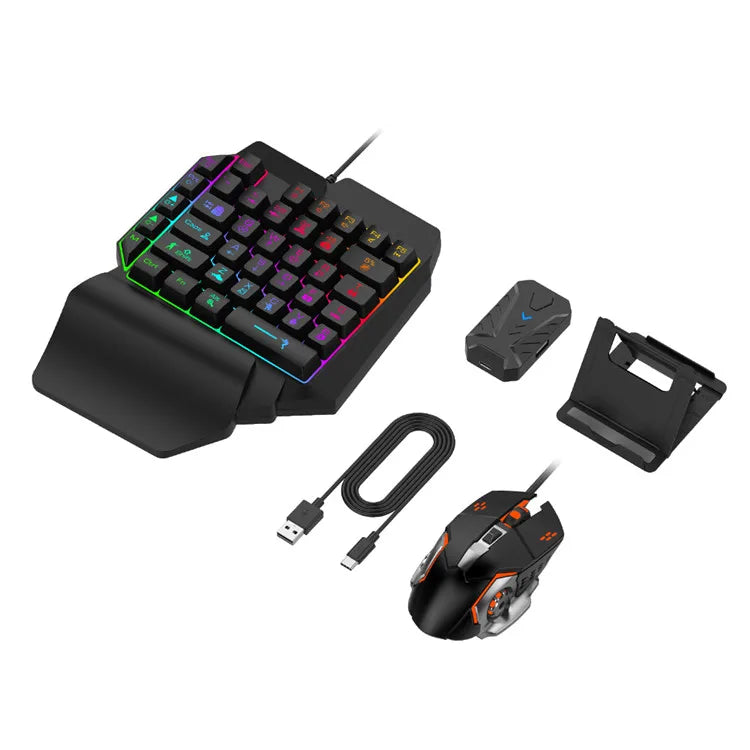 Android Gaming Mix Pro: Mouse & Keyboard Combo for FPS