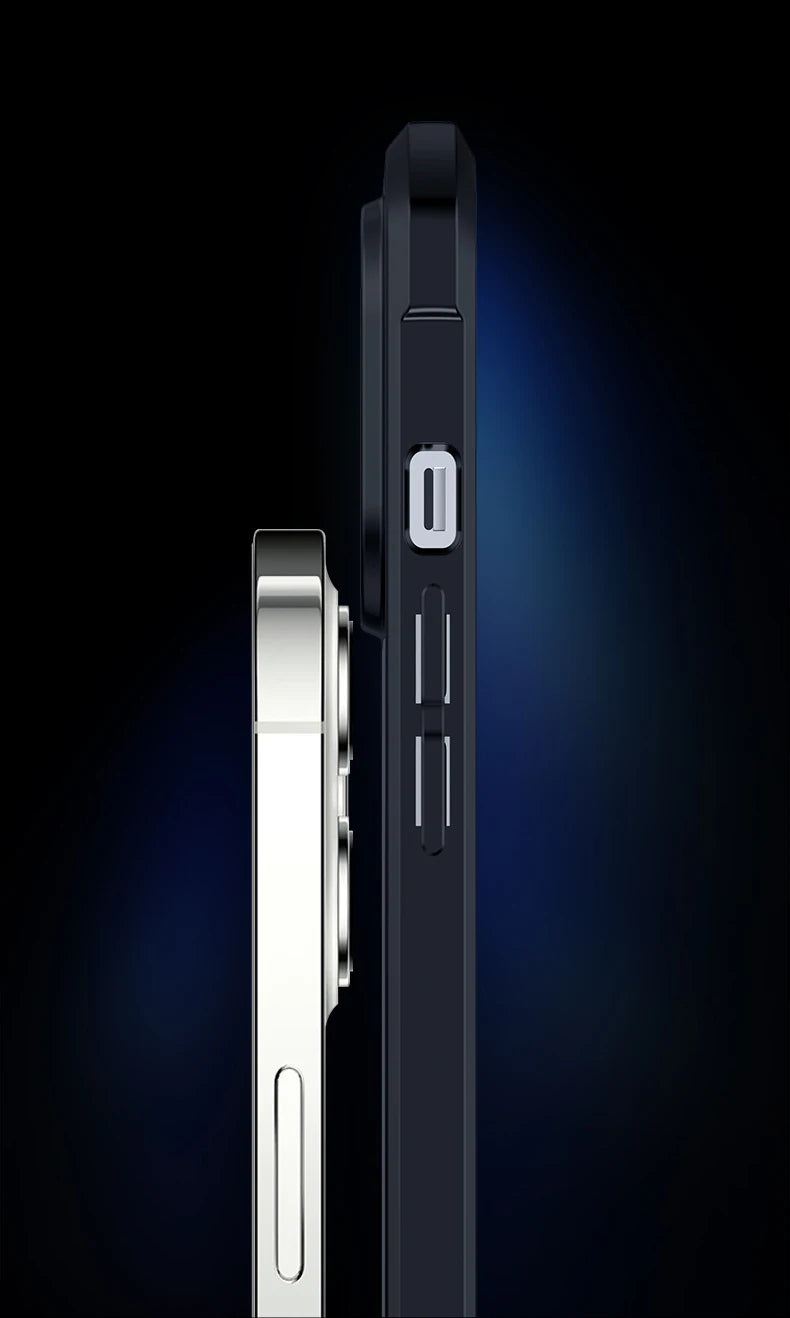 iPhone 17 Pro / Pro Max Air Case — Shock-Absorbing, Anti-Yellowing Acrylic & TPU Back Cover