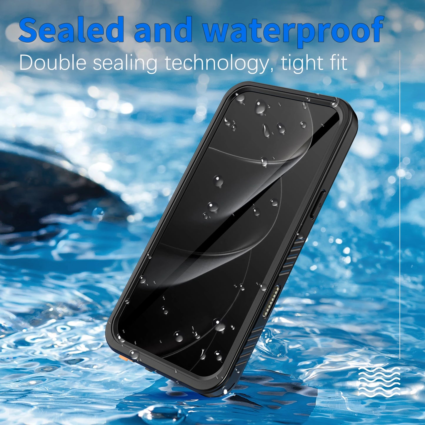 Heavy-Duty IP68 Waterproof Case for iPhone 17 Series (Pro/Max/Air) — Full-Protection, Drop Resistant, All-Round Protective Cover