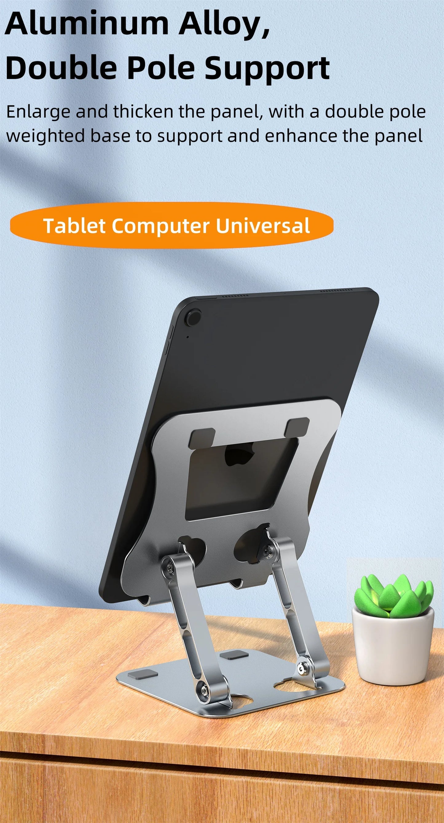 Adjustable Portable Foldable Tablet & Laptop Stand