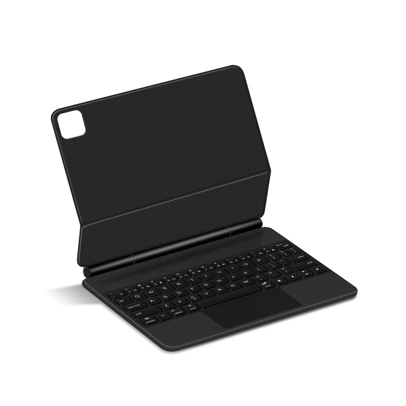 Keyboard Case For iPad Pro 11 Inch (M4) 2024 Magnetic Smart Magic Keyboards Folio Cover Backlight With Multi-Touch Trackpad