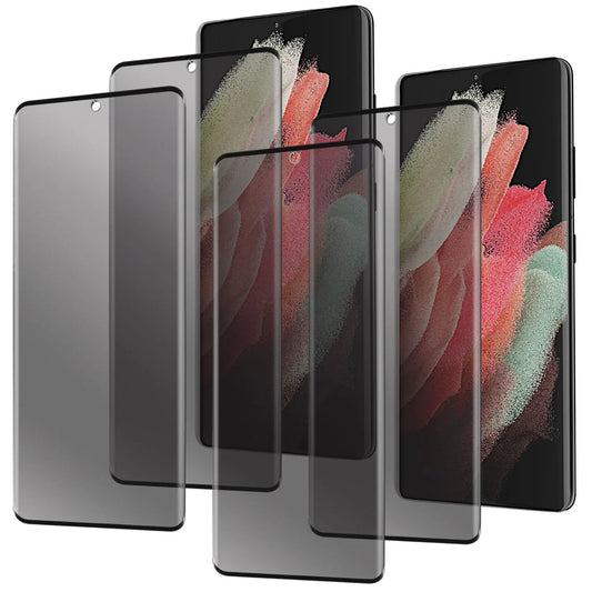 4-Pack Samsung Galaxy S21 Series Case & Screen Protector Set