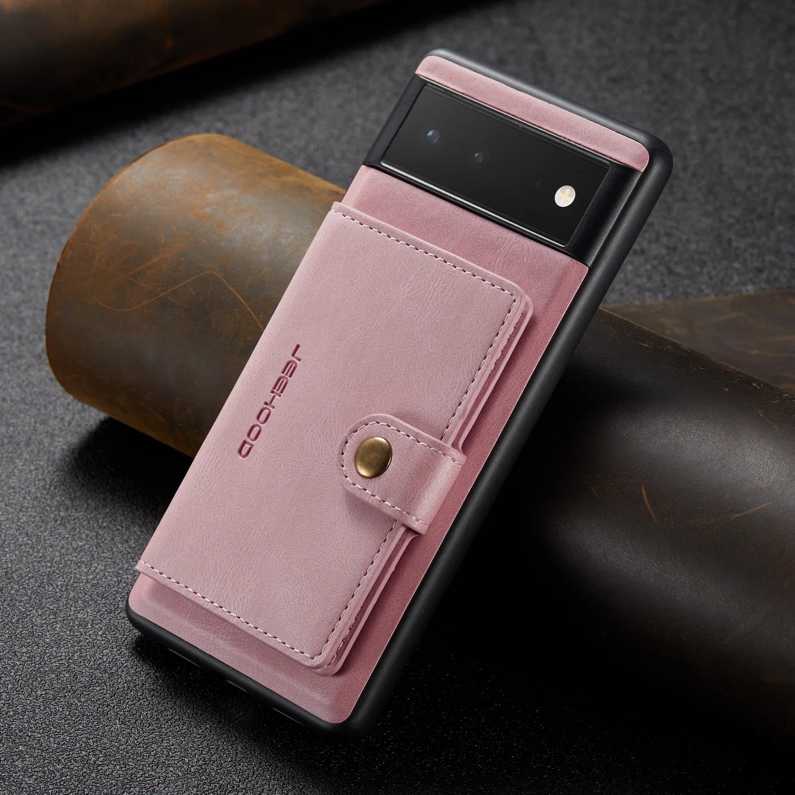 Leather Wallet Case with Card Slot & Magnetic Closure for Google Pixel 7 / 6 Pro, Pixel 6 – Compatible with Pixel 5a / 5G