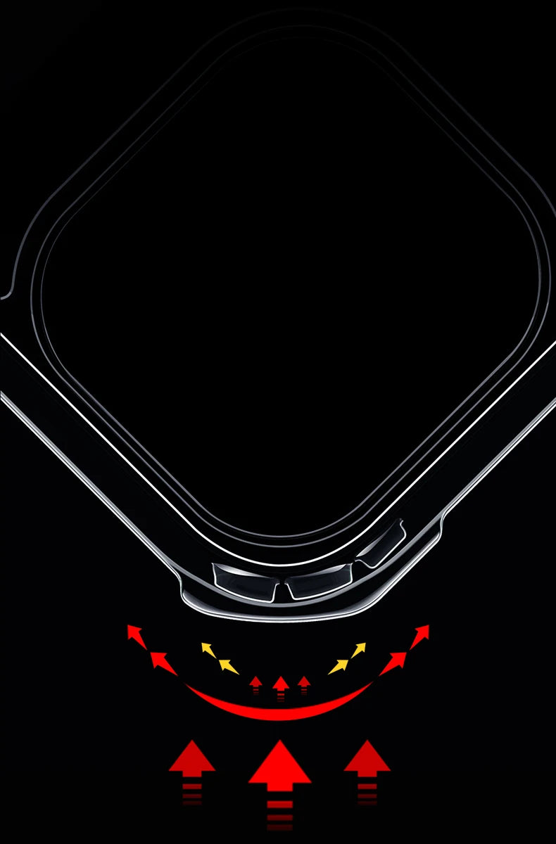 iPhone 17 Pro / Pro Max Air Case — Shock-Absorbing, Anti-Yellowing Acrylic & TPU Back Cover