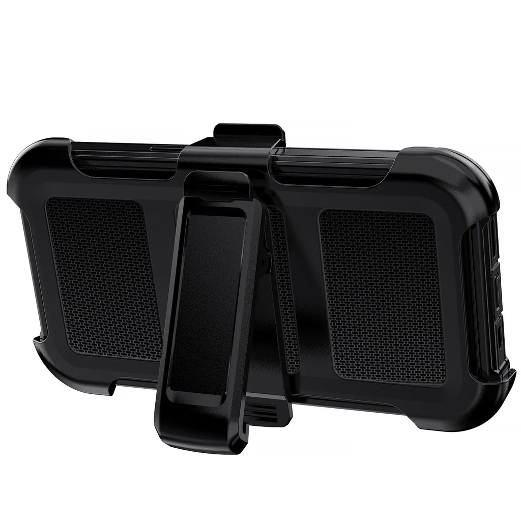 Black Samsung Galaxy A06/A16/A26/A36/A56 Case – Rugged Dual-Layer Shockproof Heavy Duty