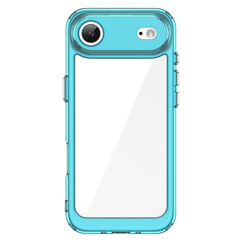 iPhone 17 Air Transparent TPU Case — Durable Hard Shell, Frosted Translucent, Fits iPhone 17 Pro Max