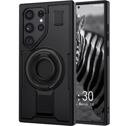 Black Samsung Galaxy S24 Ultra 5G Case Slim Hybrid Shockproof Cover