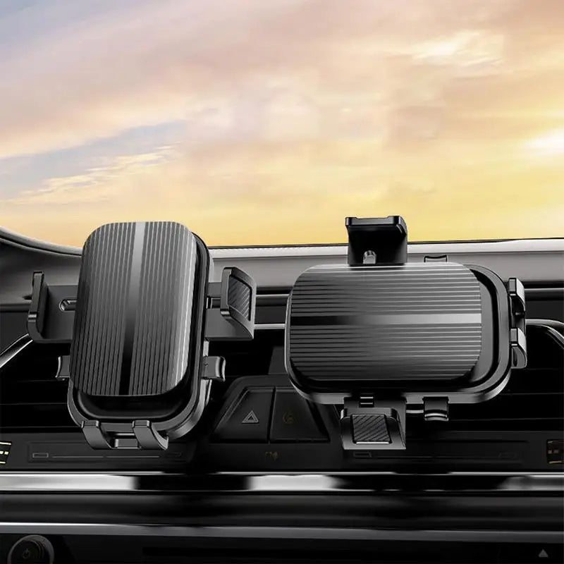 Gravity Car Phone Holder for Air Vent – 360° Rotation, One-Hand Placement, Smart Phone Mount