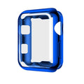 Silicone Bumper Case & Screen Protector for Apple Watch – 44mm/40mm/45mm/41mm/42mm/38mm, iWatch Series 3–9, SE, Non-Slip Guard