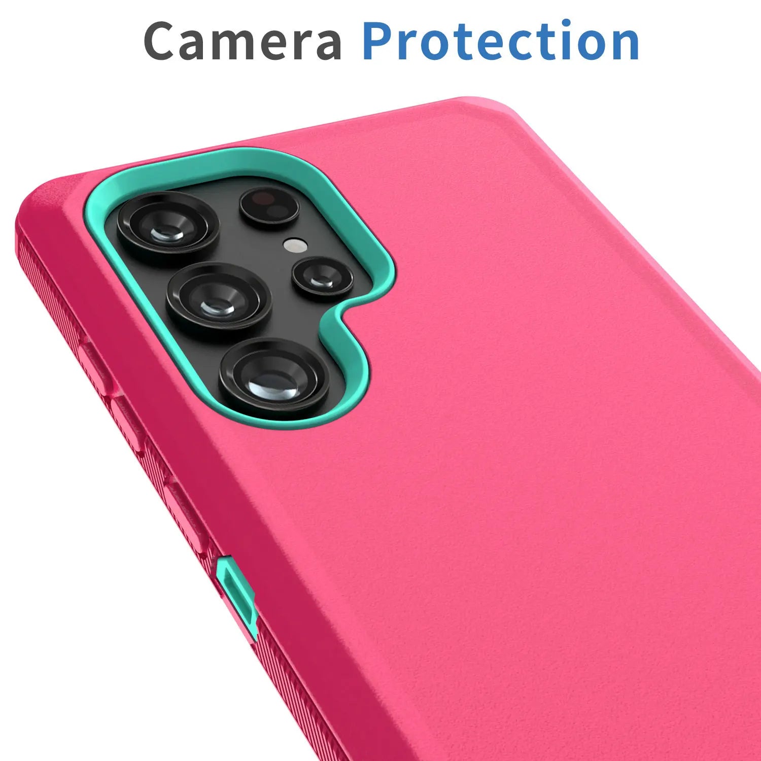 Multi-Layer Pink Samsung Galaxy S24 Case Protector