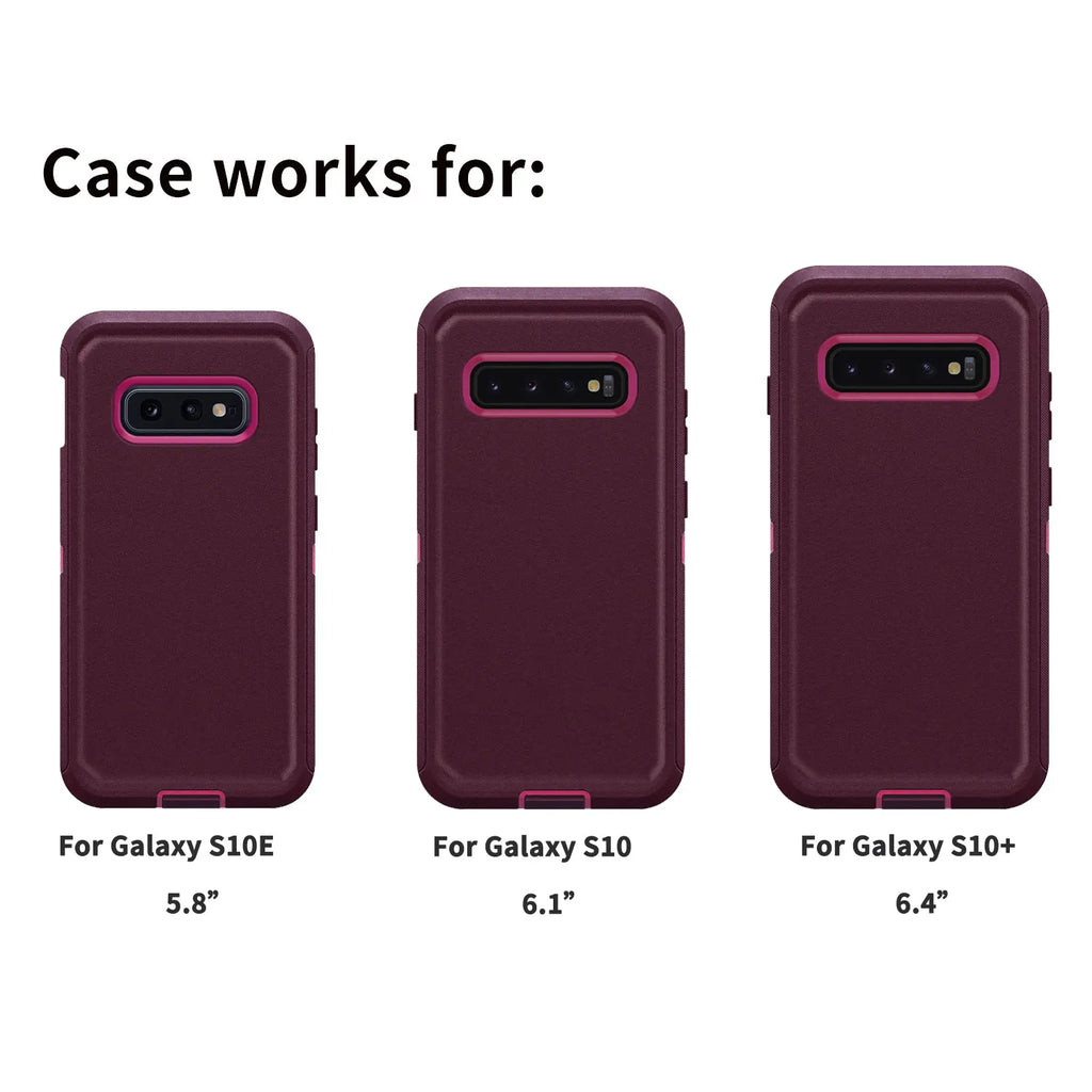 Red Samsung Galaxy S10 Series Case