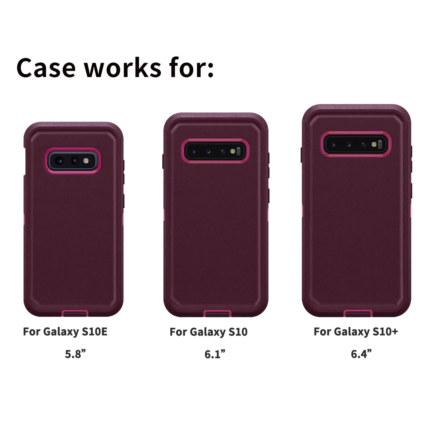 Red Samsung Galaxy S10 Series Case