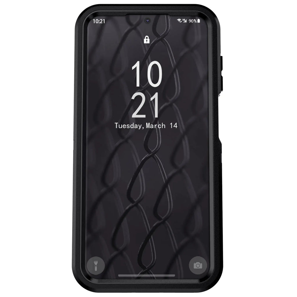 Black Samsung Galaxy A16 5G Case – Heavy Duty Shockproof 3-in-1 Case