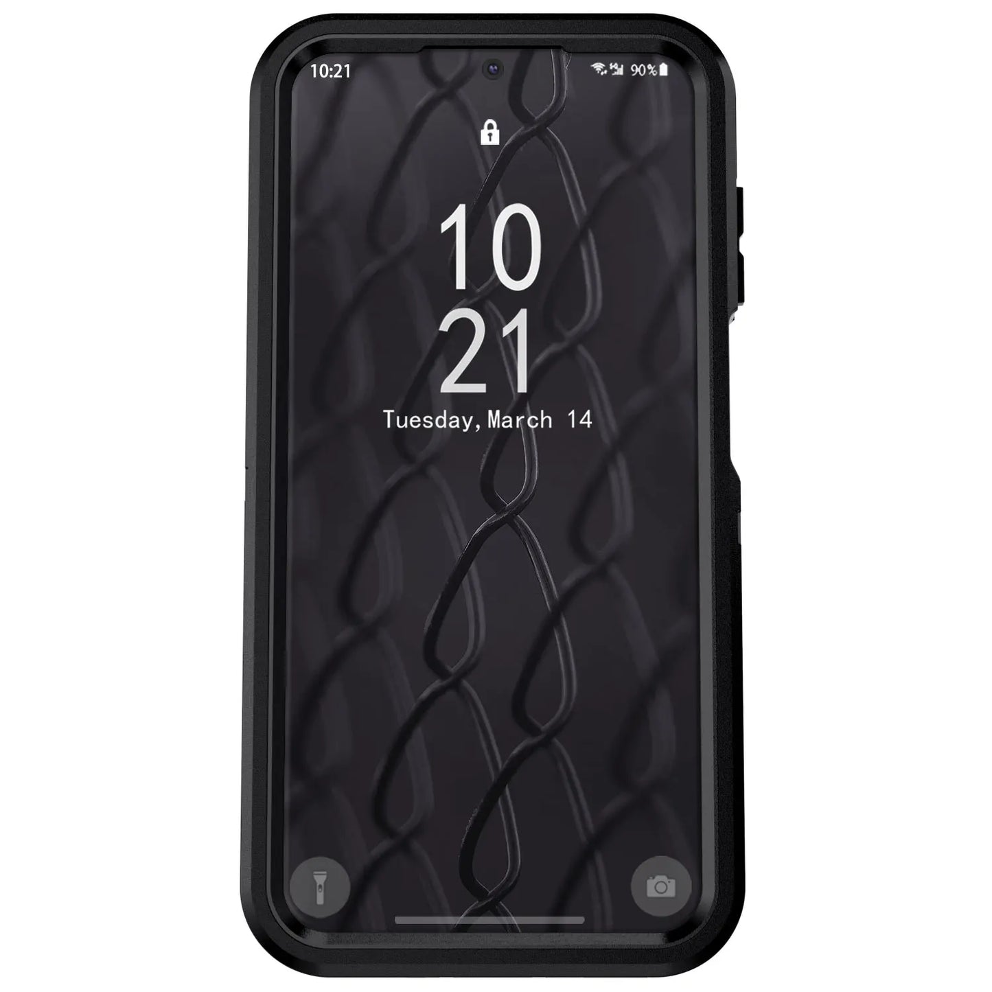 Black Samsung Galaxy A16 5G Case – Heavy Duty Shockproof 3-in-1 Case