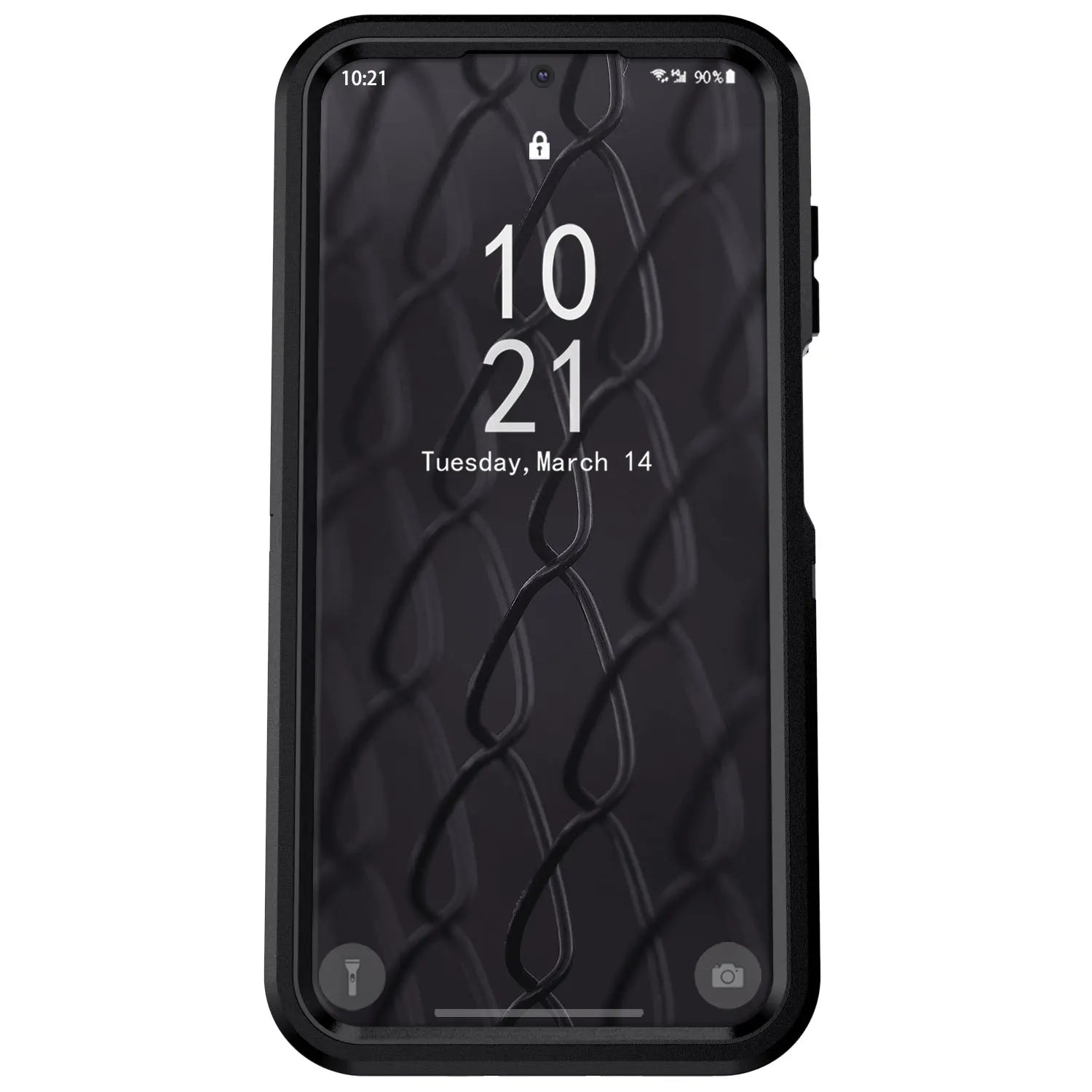 Black Samsung Galaxy A16 5G Case – Heavy Duty Shockproof 3-in-1 Case