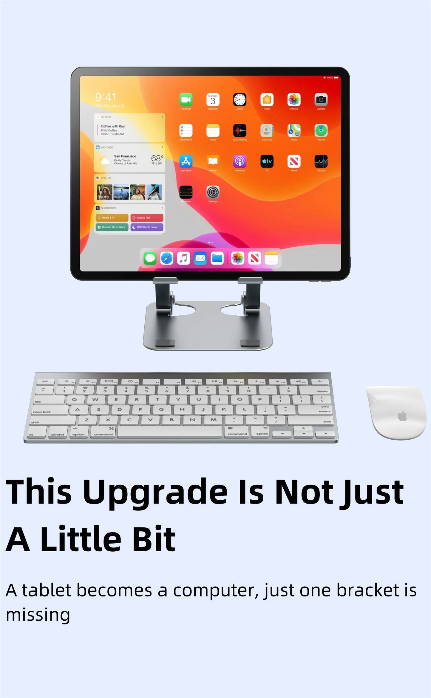 Adjustable Portable Foldable Tablet & Laptop Stand