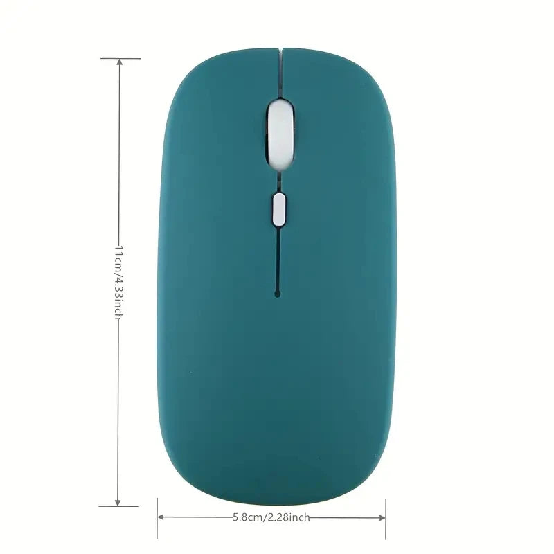 Bluetooth-compatible Wireless Mouse Computer Laptop Mouse Silent Optical Mouse for iPad Samsung Tablet Universal Mice Noiseless