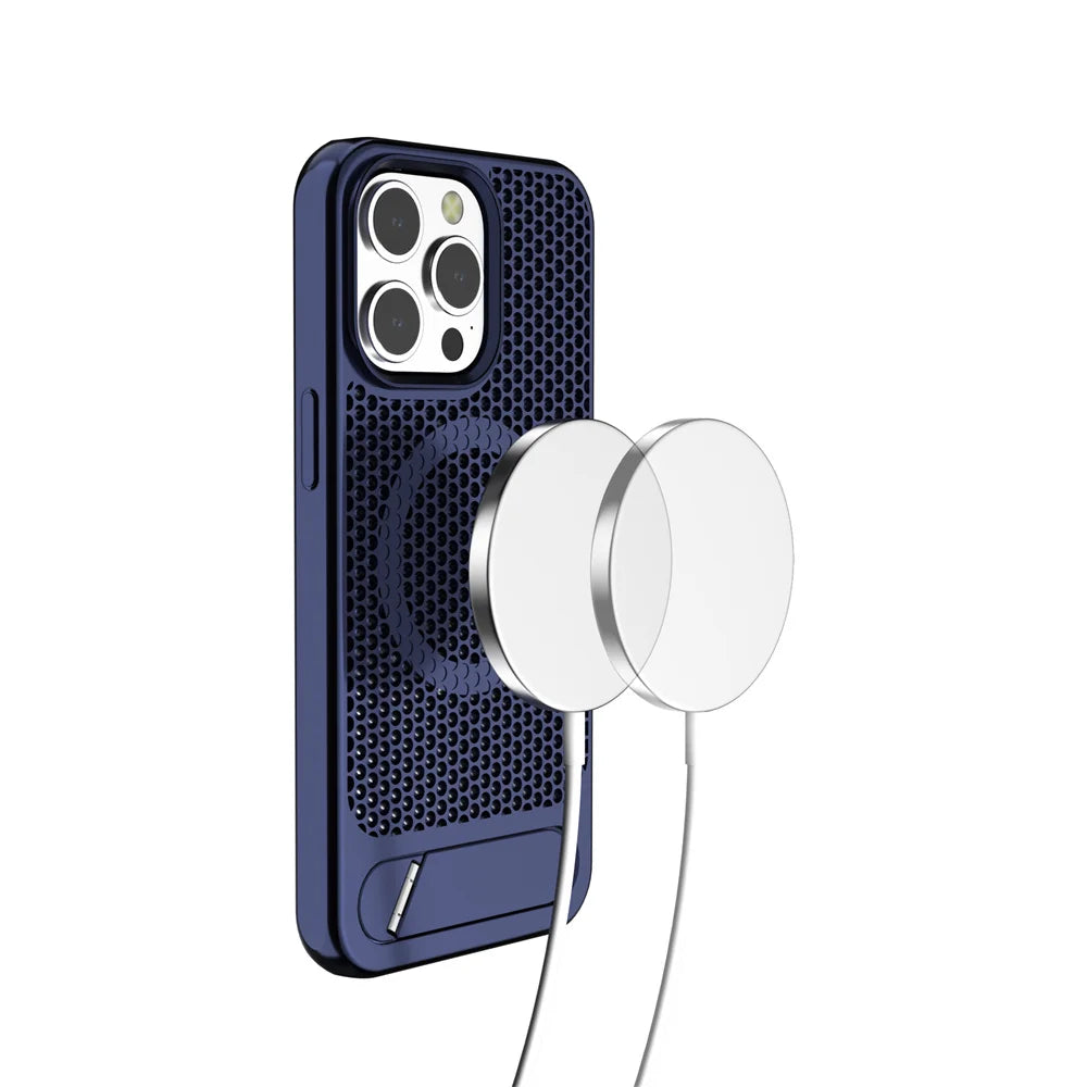 Luxury Cooling Stand Magnetic Phone Cover