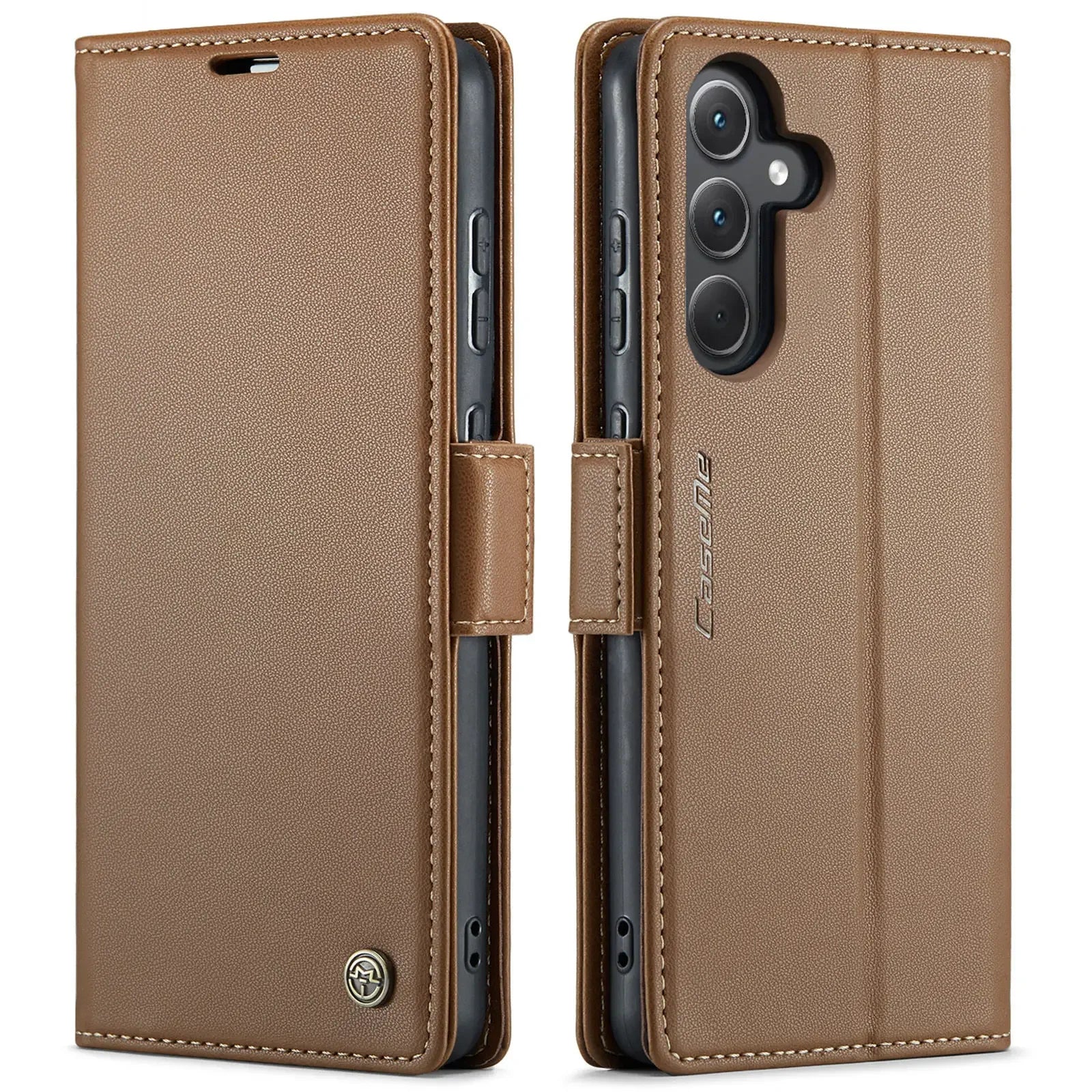 Samsung Galaxy A55 5G / A35 / A25 / A05S (2024) Wallet Case – Card Holder, RFID Blocking, Durable Leather Kickstand Phone Cover