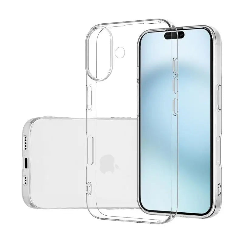 Sleek Slim Clear Silicone iPhone 16  Cases for Ultimate Protection
