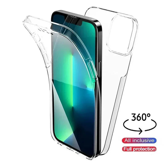 Premium Clear 360 Full Wrap Phone Case