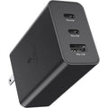3-Port 65W USB-C Wall Charger – Samsung Galaxy S/Note Series + Laptops Compatible