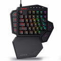 Redragon K585 DITI One-Handed RGB Mechanical Gaming Keyboard – 42 Keys, USB-C Type-C, Wrist Rest, Hot-Swappable Pro Gaming Keypad