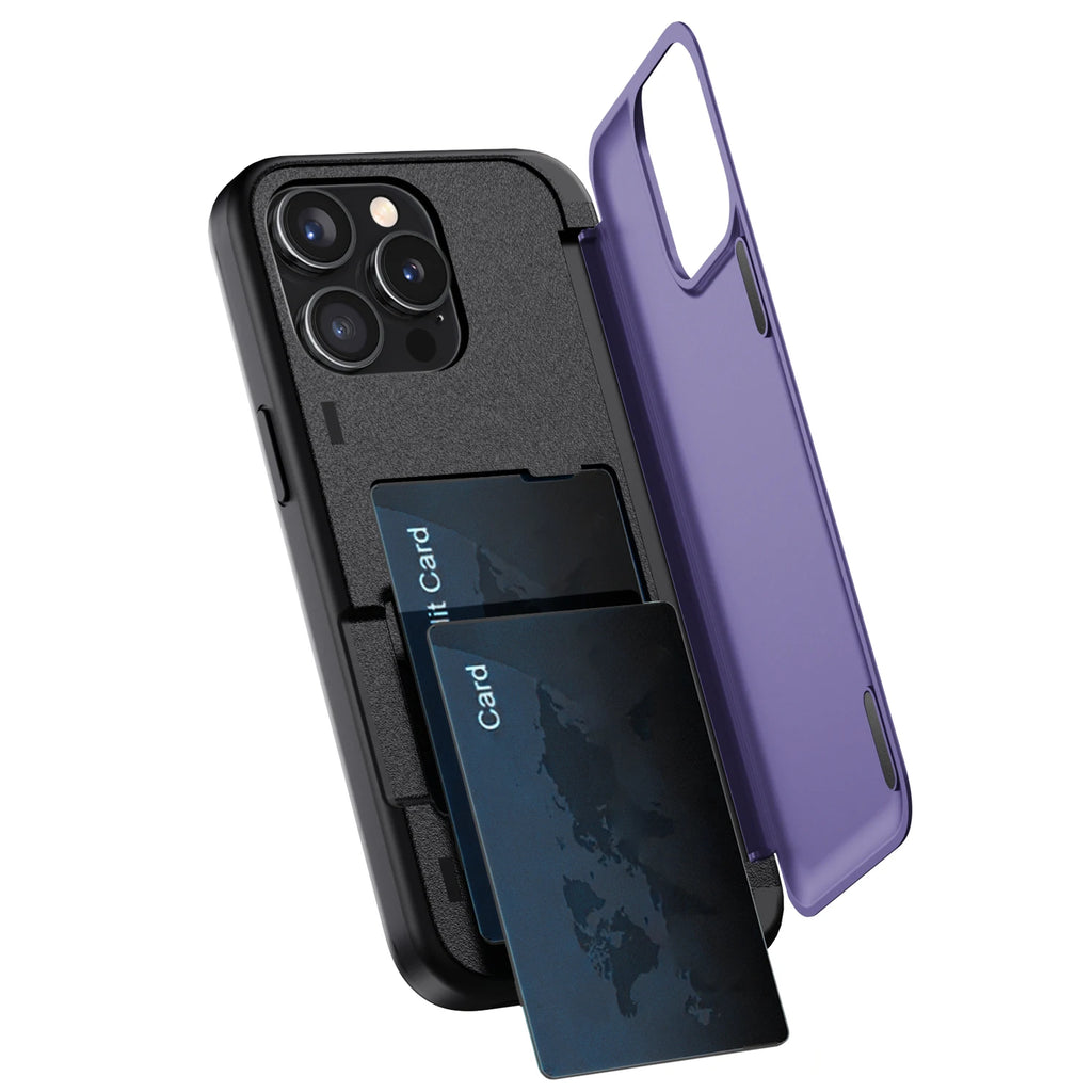 iPhone 13 Series Hybrid Rugged Case – Protective Kickstand Cover