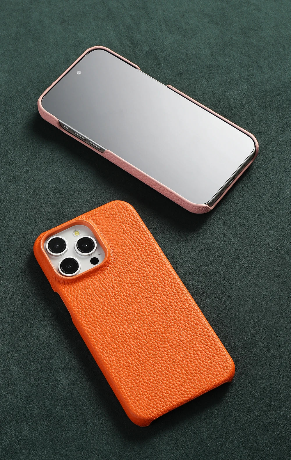 Luxury MagSafe Leather Case for iPhone 17/16/15 Pro Max Air – Cowhide Magnetic Cover