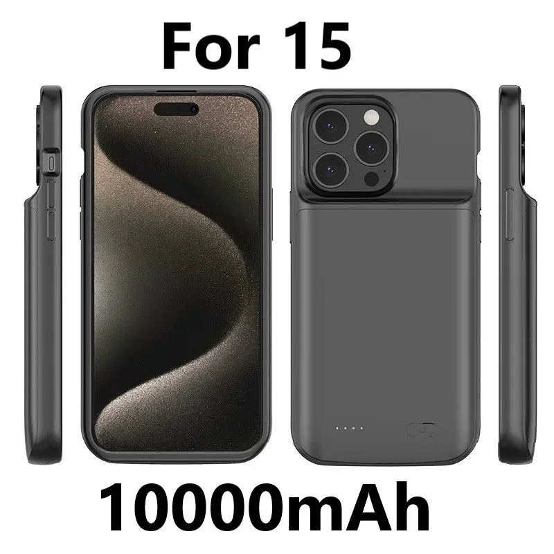 2025 New 10000Mah Battery Charger  for iphone 14 15 12 11  X XS XR Pro Max 6 6S 7 8 Plus Battery Case Pow