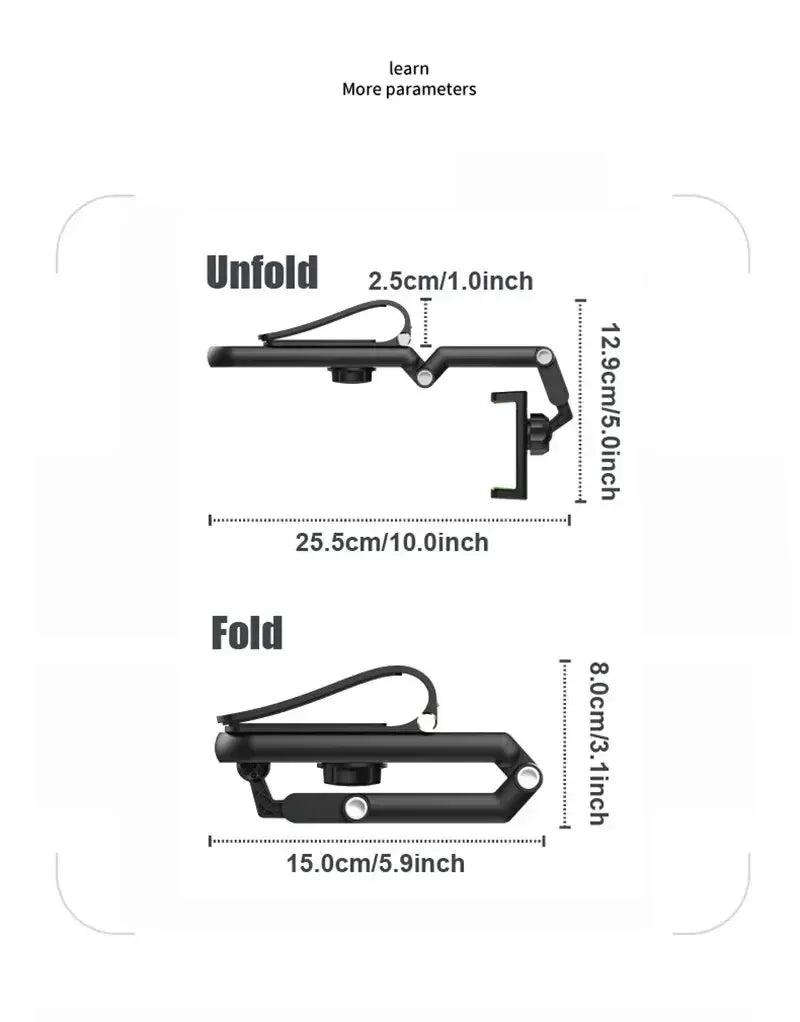 360°-Rotating Sun Visor Car Phone Clip Holder – Installation-Friendly Bracket for GPS & Mobile Devices, Vehicle Mount