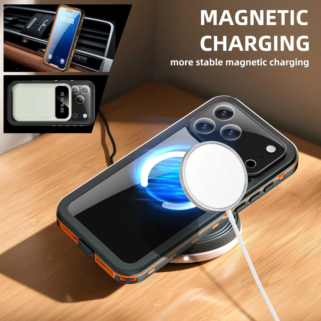 Professional IP68 Waterproof Case for iPhone 17 Series (Pro Max, Pro, Air) — Shockproof, Dustproof Protection