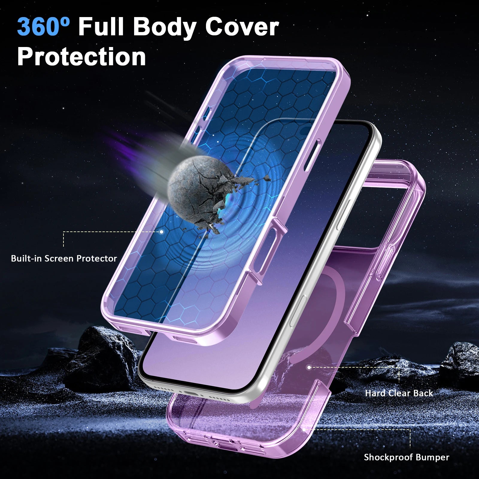 Magnetic Case for iPhone 17: Full-Body Protective Shell