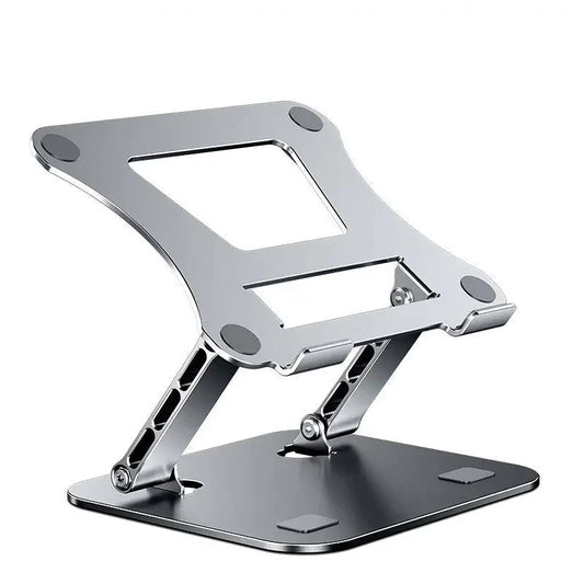 Adjustable Aluminum Alloy Phone & Tablet Stand – Portable Folding Cooling Stand for Laptops up to 17", MacBook, iPad, Asus