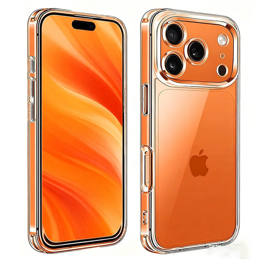 Hybrid Airbags Clear Case for iPhone 17 / 17 Pro 17 Pro Max 17 Air  — Transparent, Shockproof Protection