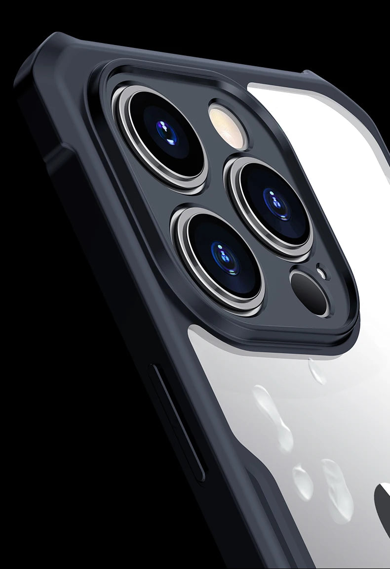 iPhone 17 Pro / Pro Max Air Case — Shock-Absorbing, Anti-Yellowing Acrylic & TPU Back Cover