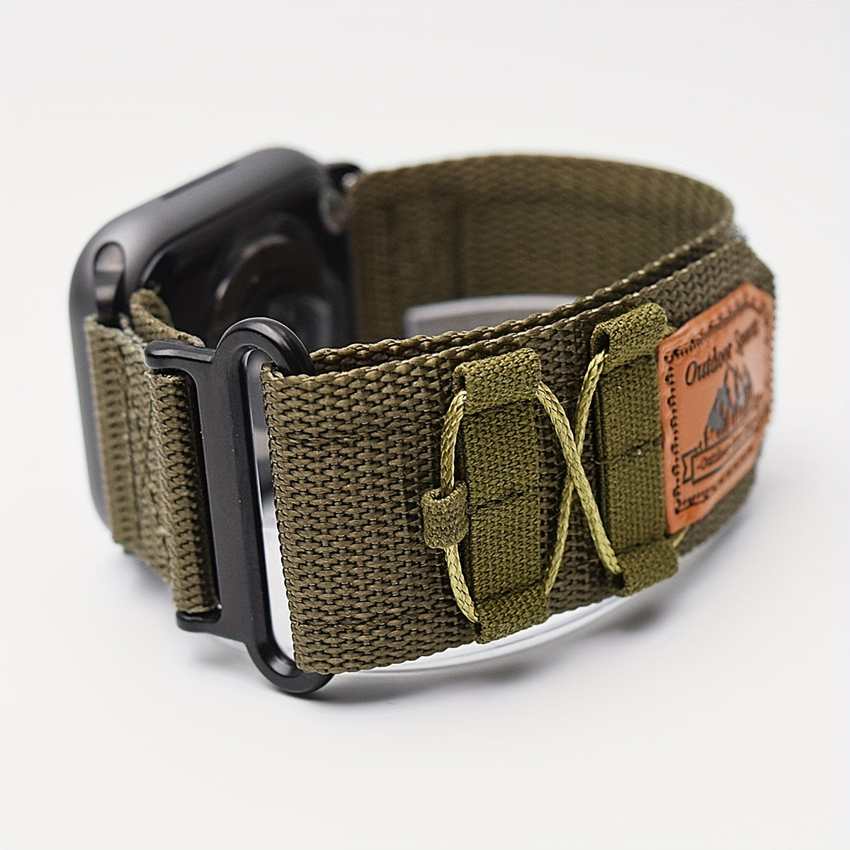 Rugged Alpine Loop Nylon Watch Band for Apple Watch Ultra & Series 9–1 – Durable Tactical Strap (49mm/ 42mm)