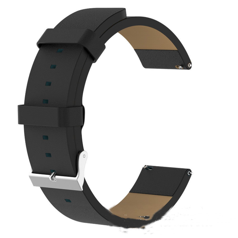 Premium Cowhide Leather Strap for Versa 2 Smart Watch | First Layer Durability