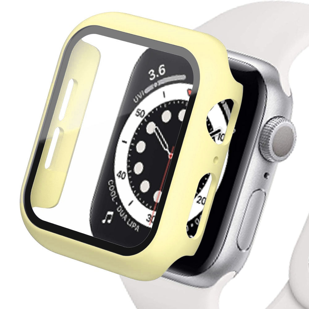 Glass+Cover Apple Watch Case iWatch cover
