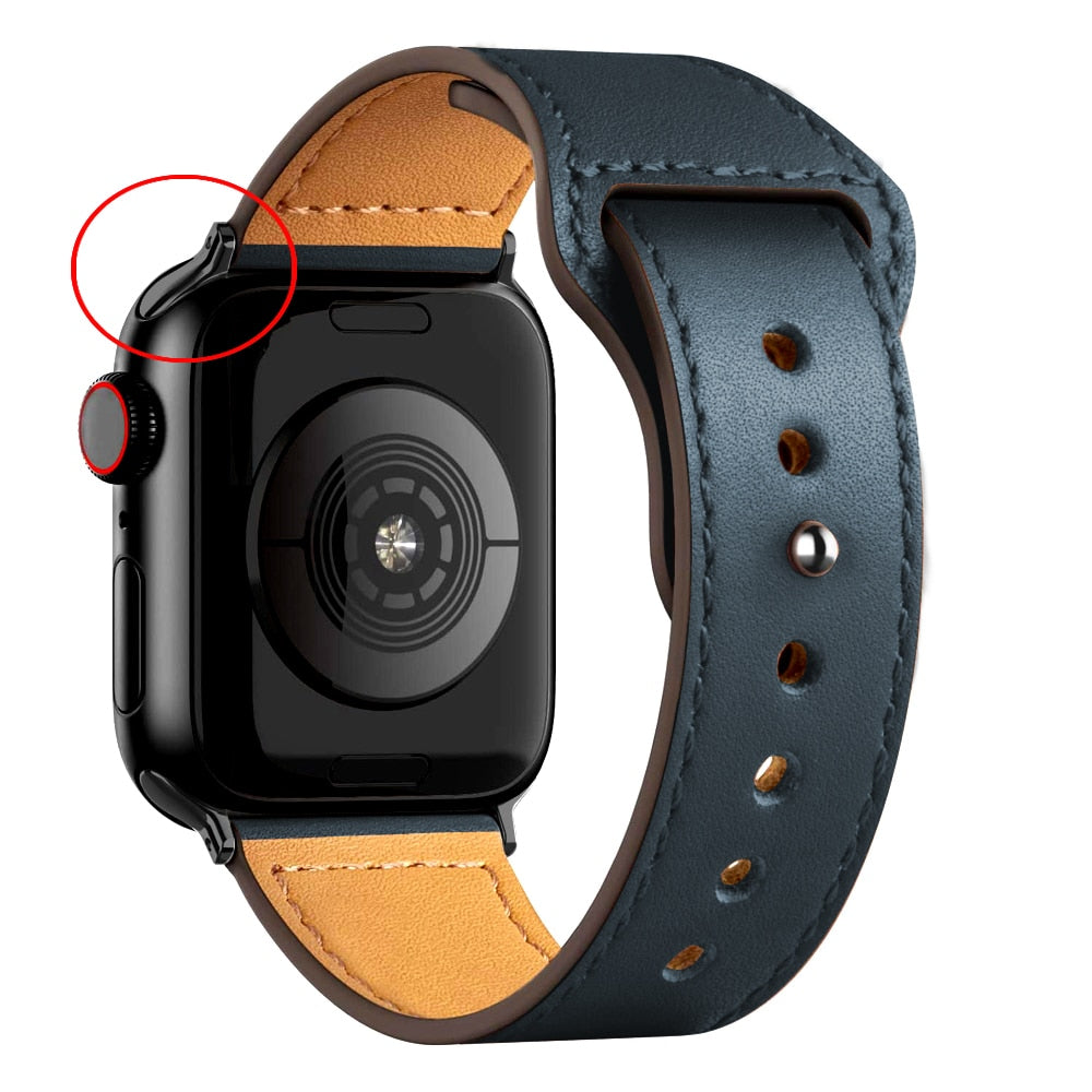 Premium Leather Watch Bands Bracelet iWatch
