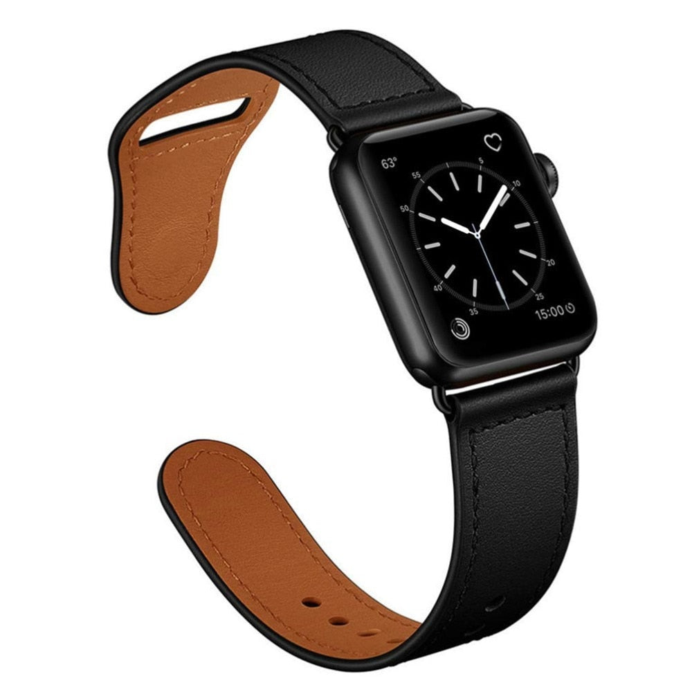 Premium Leather Watch Band – High-Quality Smartwatch Bracelet & Belt