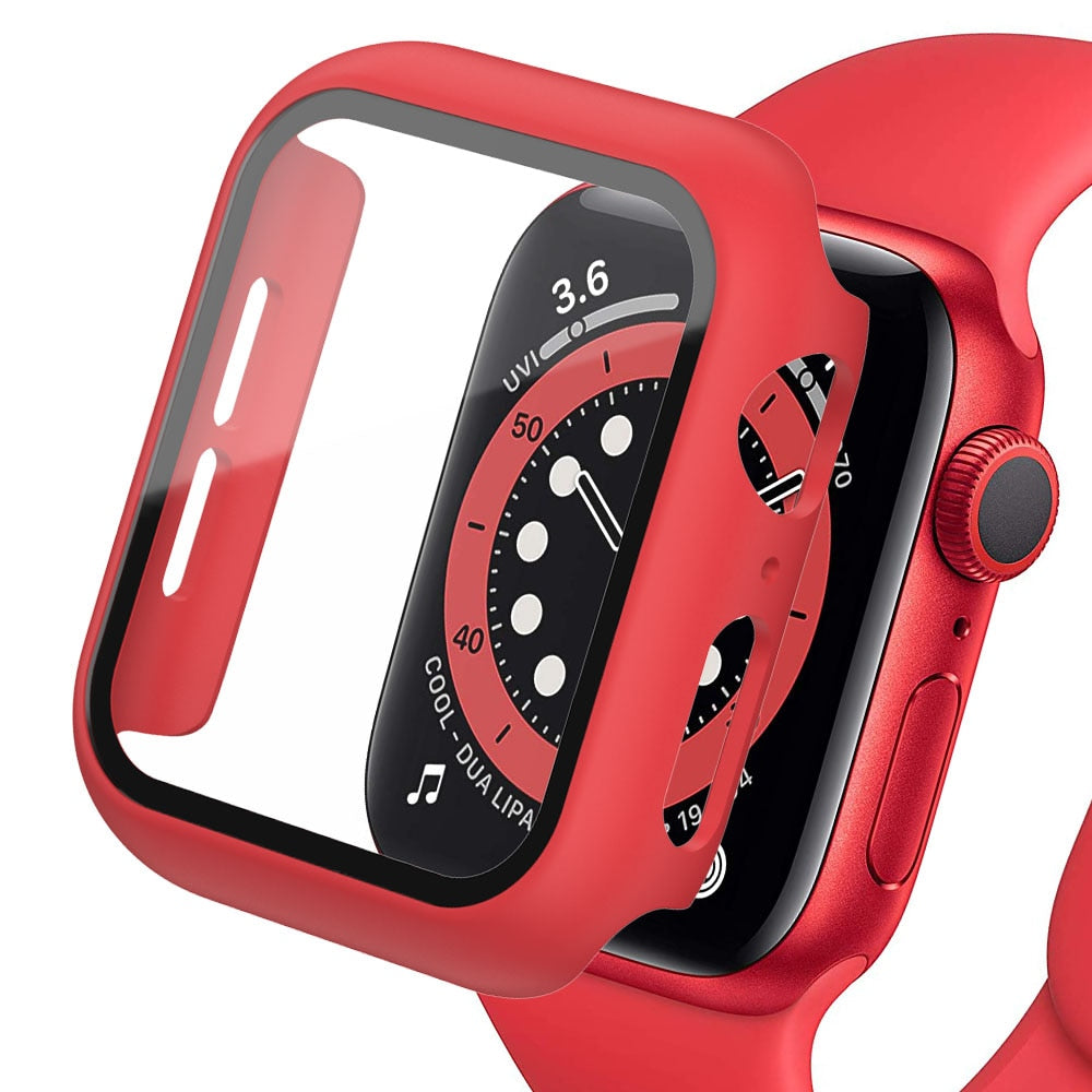 Glass+Cover Apple Watch Case iWatch cover